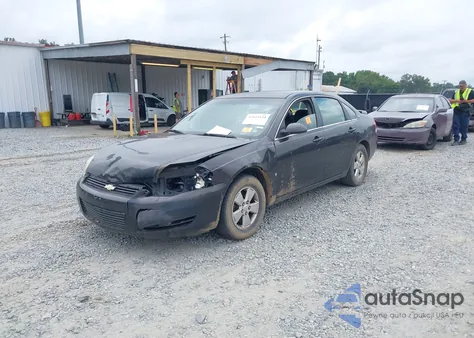 2008 Chevrolet Impala Lt из США, поврежденный, VIN 2G1WT58K881247988